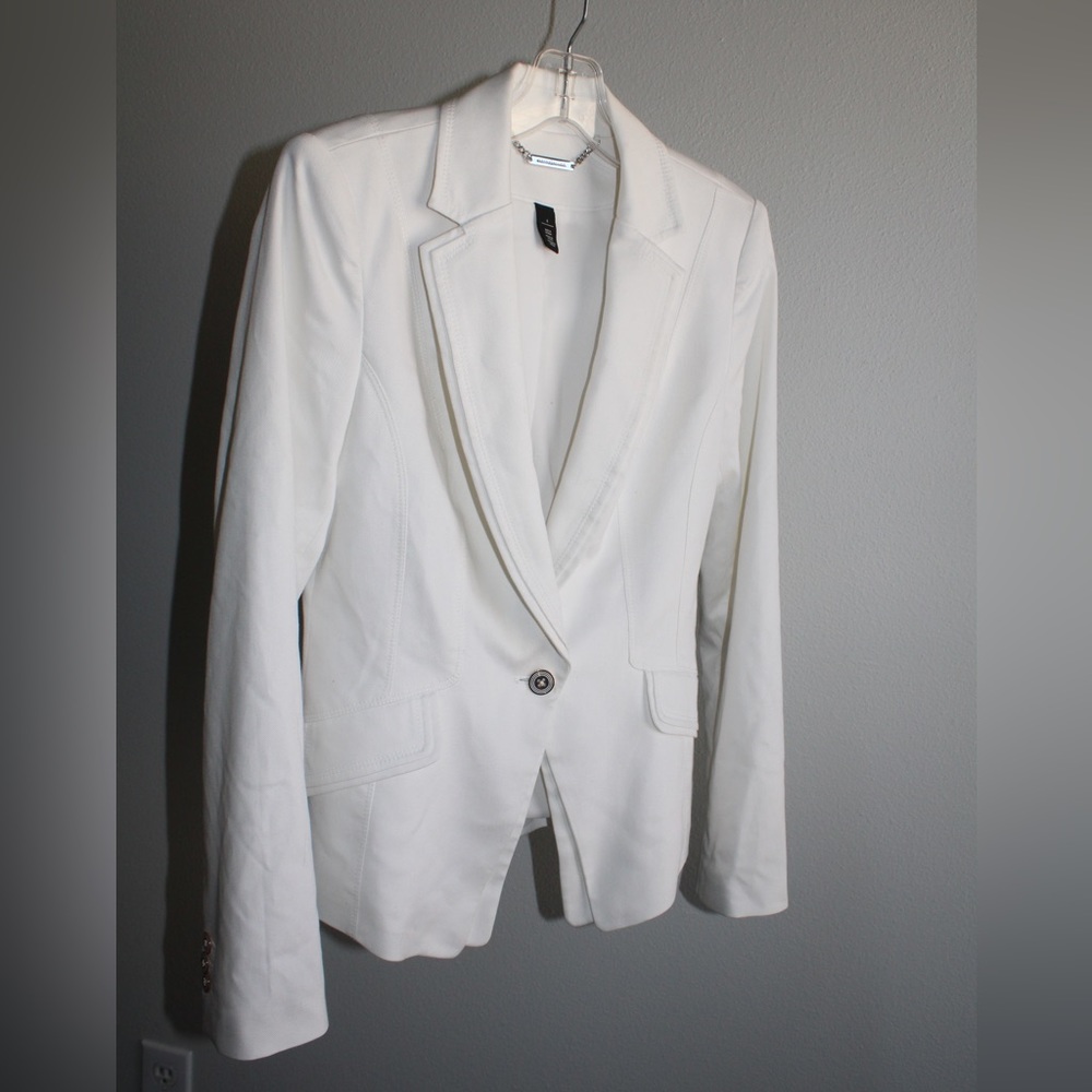 White blazer from White House black market